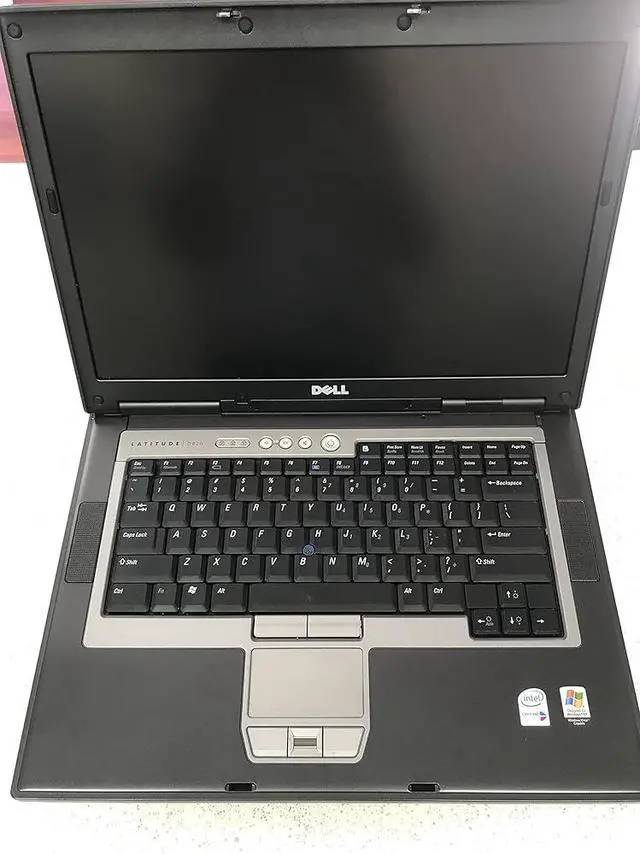 Alt view image 3 of 4 - DELL Latitude D820 Laptop Intel Core 2 Duo 1.66Gz 4GB RAM 250GB HDD DVD RW WIFI Bluetooth Fingerprint Ethernet Modem 15.4" Wide XGA Intel Graphics 9 Pin Serial VGA 3 X USB Windows XP Pro 32-bit