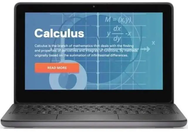 Alt view image 3 of 4 - DELL Latitude 3120 2 IN 1 Tablet PC Laptop 11.6-Inch Touchscreen Intel Pentium Pentium N6000 128GB SSD 8GB RAM WIFI Webcam Bluetooth HDMI Type C Port Working Battery Dell AC Adapter Windows 11