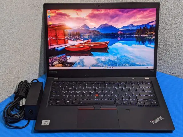 Main image of Lenovo ThinkPad T490 10th Gen Intel i7 10510U 1.80Gz 24GB RAM 512GB SSD WIFI Web Camera Bluetooth Backlit Keyboard Fingerprint Reader WWAN Modul 14" FHD Intel UHD, Win 11 Pro