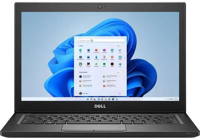 Main image of DELL Latitude 7290 Laptop Intel Core i7 8650U 1.9Gz 32GB DDR4 RAM 1TB M.2 SSD WIFI Bluetooth Thunderbolt USB C HDMI Webcam 12.5" Screen Windows 11 Pro working Battery 65W AC Adapter