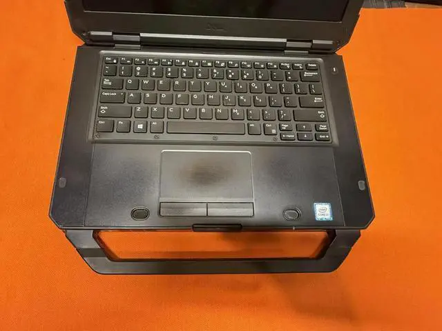 Alt view image 3 of 4 - DELL Latitude 14 Rugged 5420 Military Grade 14 FHD 1920 x 1080 TOUCH DISPLAY 8th Gen Intel Quad Core i7 8650U 1.90Gz 32GB RAM 1TB NVMe Backlit Keyboard Bluetooth Biometric WIFI Win 11 Pro