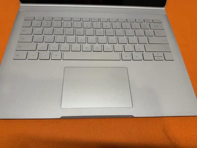 Alt view image 4 of 5 - Microsoft Surface Book 2-in-1 Intel Core i5 6300U 2.40Gz 8GB RAM 128GB SSD WIFI Webcam Biometric Bluetooth 13.5" Touchscreen Intel HD 520 graphic Win 10 Pro 2 X USB 3.0 Mini DisplayPort SD