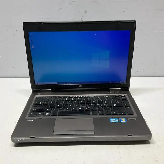 Main image of HP ProBook 6470b Business Laptop 14" Display Intel Core i5 3340M 2.70Gz 8GB RAM 128GB SSD WIFI DVD RW Fingerprint Reader Bluetooth Windows 10 Pro Working Battery AC Adapter