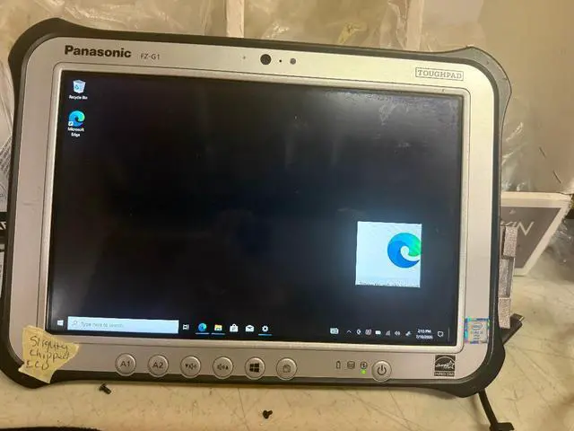 Alt view image 5 of 5 - Panasonic Toughpad FZ-G1 MK4 Rugged Tablet PC Intel Core i5 6300U 2.40Gz 10.1" WUXGA Multi Touch Digitizer 256GB SSD 8GB WIFI 4G LTE Webcam Rear Camera TPM 2.0 HDMI Windows 10 Pro AC Adapter