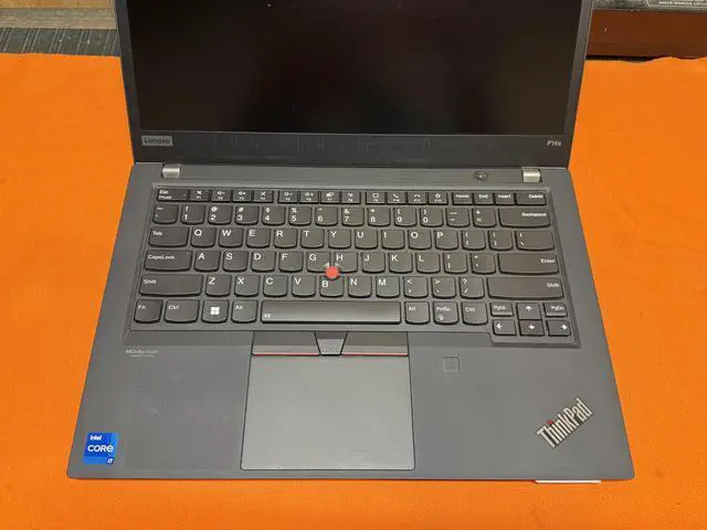 Alt view image 4 of 4 - Lenovo ThinkPad P14s Touchscreen i7 11 Gen 1165G7 2.80Gz 16GB RAM 512GB SSD Webcam WIFI Bluetooth Biometric Backlit Keyboard NVIDIA T500 HDMI Type C Windows 11 Pro Lenovo Type C AC Adapter