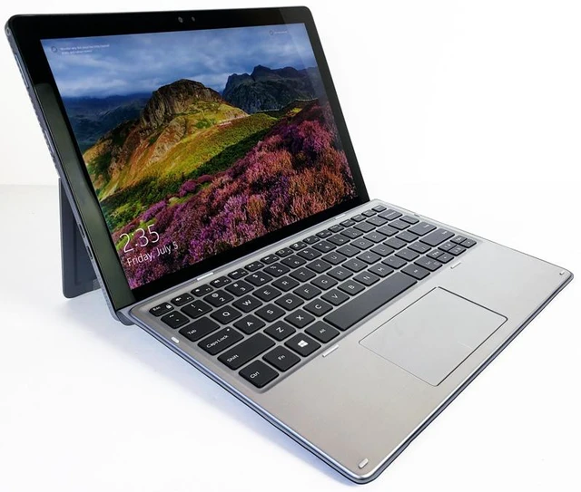 Alt view image 3 of 3 - DELL Latitude 7200 2 in 1 Intel i5 8365U CPU 1.60Gz 8GB RAM 256GB SSD WIFI Bluetooth Web Camera 12.3" FHD 1920 X 1280 Intel UHD 620 Graphics Windows 11 Pro Working Battery Type C AC Adapter