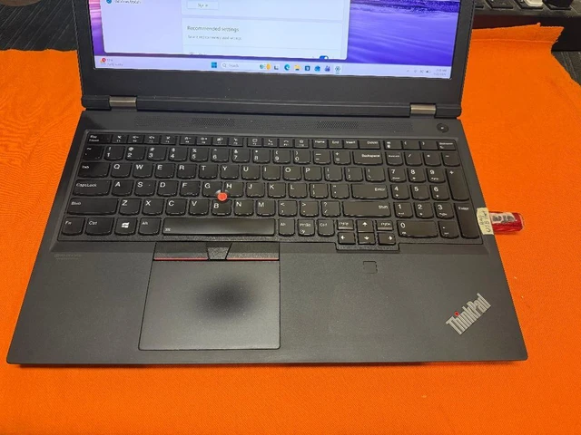 Alt view image 4 of 5 - Lenovo ThinkPad P15 G2 11th Gen Intel Core i7 11800H 2.30Gz (8 Cores) 16GB DDR 4 RAM 1TB SSD WIFI Webcam Biometric Devices (Windows Hello Face + Synaptic UWP WBDI) Bluetooth Ethernet Win 11 Pro, READ