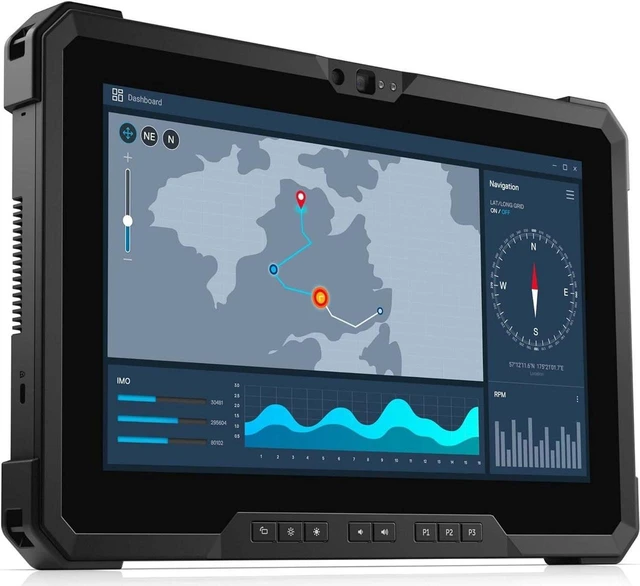 Main image of DELL Latitude 7220 11.6" FHD Touch Rugged Extreme Tablet 8th Gen Intel QUAD Core i5-8365U 1.60Gz 1TB SSD 8GB RAM Webcam Windows 11 Pro
