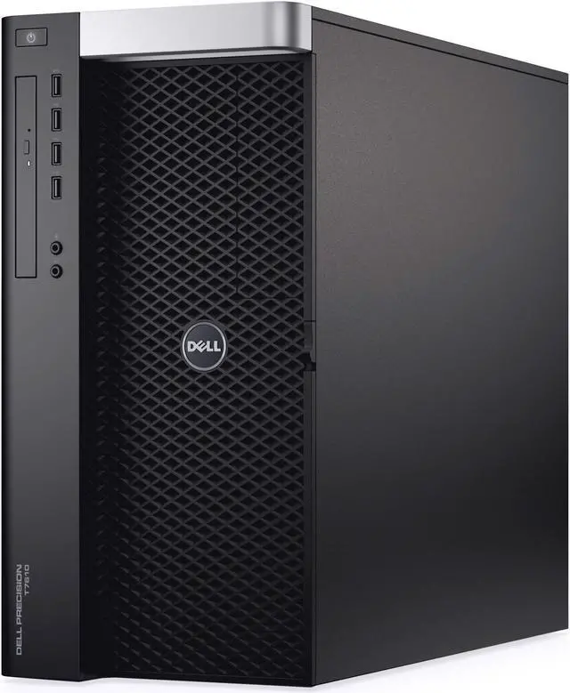 Main image of Dell Precision T7610 Workstation, 2 x Intel Xeon E5-2650 CPUs, 8GB DDR3, 640GB SATA HDDs, DVD-RW, Windows 10 Pro
