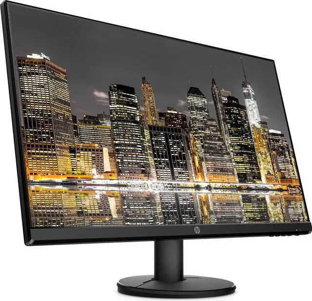 Alt view image 3 of 7 - HP V27i 27 Inch IPS LED FHD Backlit Monitor 2-Pack Bundle with Fully Adjustable Desk Mount Monitor Stand