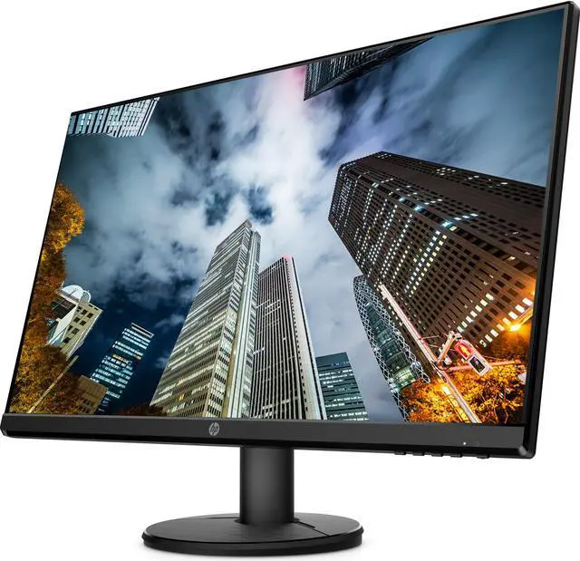 Alt view image 3 of 6 - HP V27i 27 Inch FHD IPS LED-Backlit LCD Monitor Bundle with HDMI, Blue Light Filter, MK270 Wireless Keyboard and Mouse Combo, Gel Pad