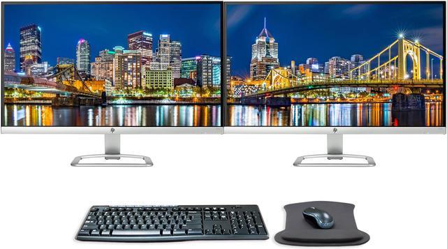 HP 27er 27 Inch FHD IPS LED-Backlit LCD 2-Pack Ultra Thin Monitor
