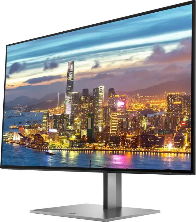 Alt view image 3 of 7 - HP Z27u G3 27 Inch 2560 x 1440 QHD IPS LED-Backlit 2-Pack Monitor Bundle with Blue Light Filter, HDMI, DisplayPort, USB Type-C, MK270 Wireless Keyboard and Mouse, Gel Mouse Pad, Dual Monitor Stand