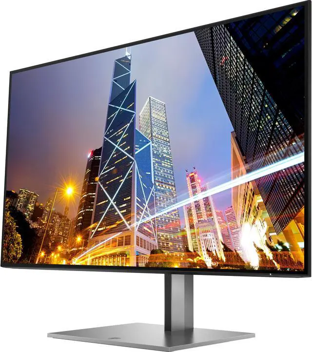 Alt view image 2 of 7 - HP Z27u G3 27 Inch 2560 x 1440 QHD IPS LED-Backlit LCD Monitor Bundle with Blue Light Filter, HDMI, DisplayPort, USB Type-C, Gel Mouse Pad, and MK270 Wireless Keyboard and Mouse Combo