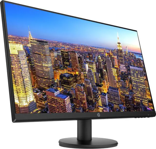 Alt view image 3 of 6 - HP P27v G4 27 Inch IPS LED Backlit Monitor 2-Pack Bundle with FHD 1920 x 1080, Blue Light Filter, HDMI, VGA