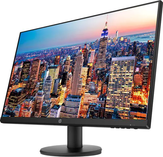 Alt view image 3 of 7 - HP P27v G4 27 Inch 1920 x 1080 Full HD IPS LED-Backlit LCD Monitor Bundle with HDMI, VGA, Gel Mouse Pad, and MK270 Wireless Keyboard and Mouse Combo