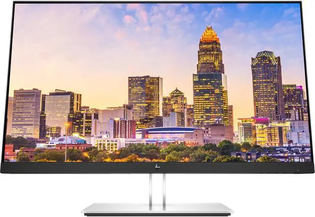 Alt view image 2 of 6 - HP EliteDisplay E27 G4 27 Inch IPS LED Backlit Monitor 2-Pack Bundle with FHD 1920 x 1080, Blue Light Filter, HDMI, VGA, DisplayPort