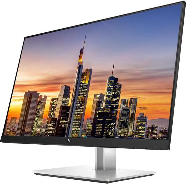 Alt view image 2 of 7 - HP EliteDisplay E27 G4 27 Inch 1920 x 1080 Full HD IPS LED-Backlit LCD Monitor Bundle with HDMI, VGA, DisplayPort, Gel Mouse Pad, and MK270 Wireless Keyboard and Mouse Combo