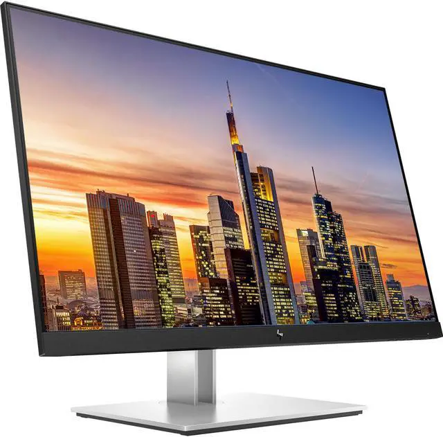 Alt view image 3 of 7 - HP EliteDisplay E27 G4 27 Inch 1920 x 1080 Full HD IPS LED-Backlit LCD Monitor Bundle with HDMI, VGA, DisplayPort, Gel Mouse Pad, and MK270 Wireless Keyboard and Mouse Combo