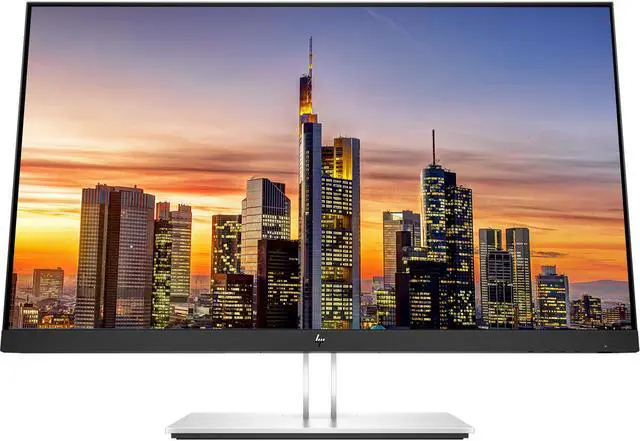 Alt view image 4 of 7 - HP EliteDisplay E27 G4 27 Inch 1920 x 1080 Full HD IPS LED-Backlit LCD Monitor Bundle with HDMI, VGA, DisplayPort, Gel Mouse Pad, and MK270 Wireless Keyboard and Mouse Combo