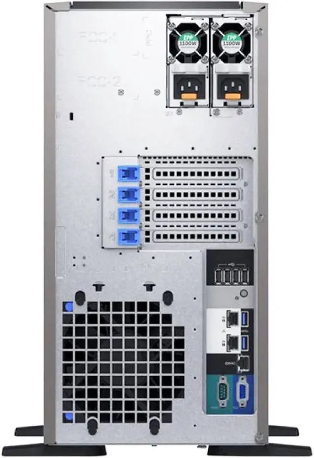 Alt view image 5 of 5 - Dell PowerEdge T340 Tower Server, Windows 2016 Standard, Intel Xeon E-2124 Quad-Core 3.3GHz 8MB, 64GB DDR4 , 16TB SATA 6Gb/s + 2TB SSD (18TB Total), H730 RAID 2GB Cache, Dual PSU