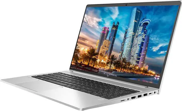 Alt view image 4 of 7 - HP ProBook 455 G8 15.6in Laptop, Ryzen 7 5800U Octa-Core (8 Core), 16GB DDR4, 512GB NVMe SSD, Radeon Graphics, 1920 x 1080 IPS Display, Webcam, WiFi, Bluetooth, Win 10 Pro, and Laptop Bag