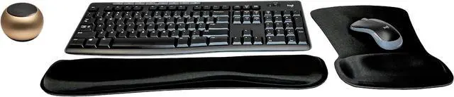 Main image of Logitech MK270 Wireless Keyboard & Mouse Combo Active Lifestyle Travel Home Office Must-Have Modern Bundle with Mini Portable Wireless Bluetooth Speaker, Gel Wrist Pad & Gel Mouse Pad