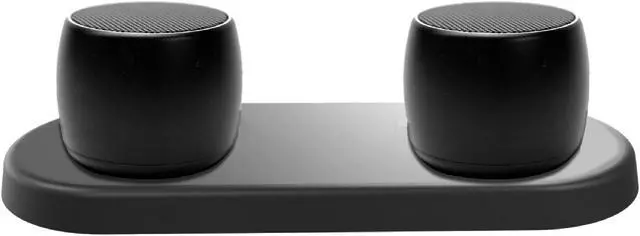 Alt view image 3 of 7 - Logitech MK270 Wireless Keyboard & Mouse Combo Travel Home Office Modern Bundle with Set of 2 Pro Portable Wireless Bluetooth Speakers, Charging Tray, Gel Wrist Pad, Gel Mouse Pad & 20 oz. Canteen