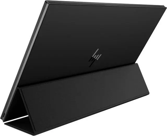 Alt view image 4 of 7 - HP E14 FHD (1920x1080) Portable Monitor Travel Bundle with USB Type-C and Micro Bluetooth Speaker with Professional Sound, Built-in Microphone and Remote Shutter for Selfies