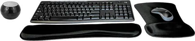 Main image of Logitech MK270 Wireless Keyboard & Mouse Combo Active Lifestyle Travel Home Office Must-Have Modern Bundle with Mini Glam Portable Wireless Bluetooth Speaker, Gel Wrist Pad & Gel Mouse Pad