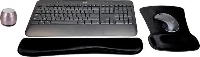 Main image of Logitech MK540 Advanced Wireless Keyboard & Mouse Combo Active Lifestyle Travel Home Office Modern Bundle with Micro Glam Portable Wireless Bluetooth Speaker, Gel Wrist Pad & Gel Mouse Pad