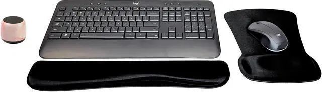 Main image of Logitech MK540 Advanced Wireless Keyboard & Mouse Combo Active Lifestyle Travel Home Office Modern Bundle with Special Edition Micro Portable Wireless Bluetooth Speaker, Gel Wrist Pad & Gel Mouse Pad