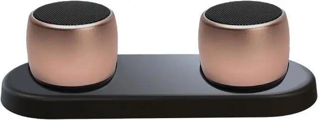 Alt view image 3 of 6 - Logitech MK270 Wireless Keyboard & Mouse Combo Active Lifestyle Travel Home Office Modern Bundle with Set of 2 Pro Portable Wireless Bluetooth Speakers, Charging Tray, Gel Wrist Pad & Gel Mouse Pad
