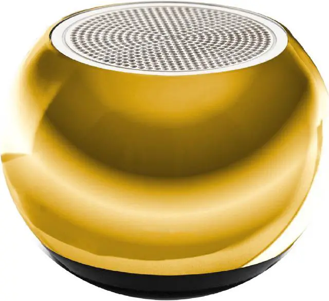 Alt view image 3 of 5 - HP Wireless Keyboard & Mouse 300 PC Accessories Bundle with Gel Mouse & Wrist Pads, & Mini Bluetooth Speaker with Professional Sound, Built-in Mic & Remote Selfie Button - Mirror Gold