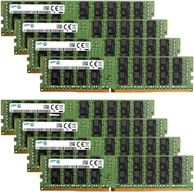 Main image of Samsung Memory Bundle with 256GB (8 x 32GB) DDR4 PC4-21300 2666MHz RDIMM (8 x M393A4K40CB2-CTD) Registered Server Memory