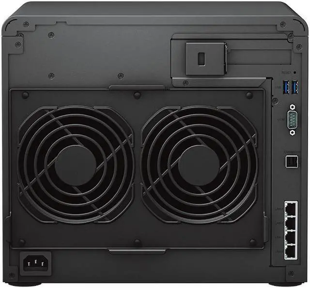 Alt view image 4 of 5 - Synology DiskStation DS2422+ NAS Server with Ryzen 2.2GHz CPU, 32GB Memory, 24TB HDD Storage, 4 x 1GbE LAN Ports, DSM Operating System