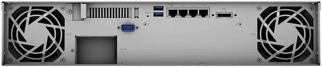 Alt view image 4 of 5 - Synology RackStation RS1221+ NAS Server with Ryzen 2.2GHz CPU, 32GB Memory, 32TB SSD Storage, 4 x 1GbE LAN Ports, DSM Operating System Bundle with Rail kit