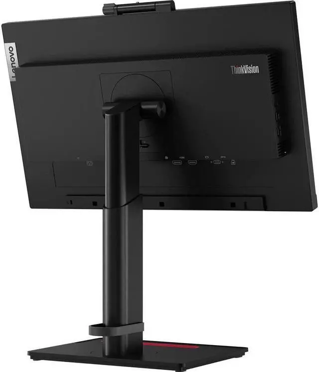 Alt view image 5 of 5 - Lenovo ThinkVision T22v 22-inch 1920 x 1080 LED Backlit Full HD Widescreen LCD Monitor, 2-Pack Bundle with T22i, HDMI, VGA, DisplayPort, USB Hub, Webcam, Speaker, Microphone