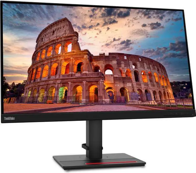 Alt view image 3 of 7 - Lenovo ThinkVision T27hv 27-inch 2560 x 1440 LED Backlit Quad HD Widescreen LCD Monitor, 2-Pack Bundle with T27h, HDMI, VGA, DisplayPort, USB-C, USB Hub, Webcam, Speaker, Microphone