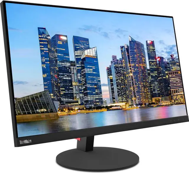 Alt view image 2 of 7 - Lenovo ThinkVision T27p 27-inch 3840 x 2160 LED 4K Ultra HD Widescreen LCD Monitor, 2-Pack Bundle with HDMI, DisplayPort, USB Hub, Ethernet, USB-C, Dual Monitor Stand, ThinkPad Universal USB-C Dock