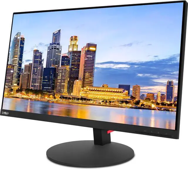Alt view image 3 of 7 - Lenovo ThinkVision T27p 27-inch 3840 x 2160 LED 4K Ultra HD Widescreen LCD Monitor, 2-Pack Bundle with HDMI, DisplayPort, USB Hub, Ethernet, USB-C, Dual Monitor Stand, ThinkPad Universal USB-C Dock