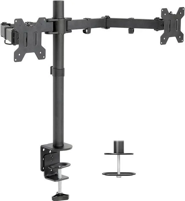 Alt view image 7 of 7 - MSI Modern MD241P 24-inch 1080P Full HD IPS Widescreen LCD Monitor, 2-Pack bundle with Less Blue Light, Anti-Flicker, HDMI, USB-C, Integrated Speakers, Desk Mount Dual Monitor Stand
