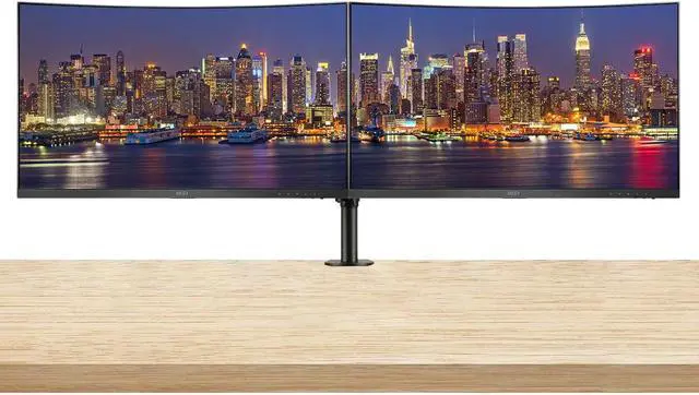 Main image of MSI Modern MD271CP Curved 27-inch 1080P Full HD LCD Monitor, 2-Pack bundle with Less Blue Light, Anti-Flicker, HDMI, DisplayPort, USB-C, Integrated Speakers, Desk Mount Dual Monitor Stand