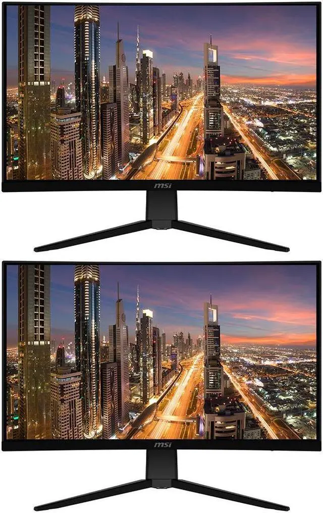 Main image of MSI Optix G271CQP 27-inch Curved 1440P 2K Quad HD 170 Hz 1ms LED Backlit LCD Gaming Monitor, 2-Pack bundle, Frameless, Less Blue Light, FreeSync, HDMI, DisplayPort