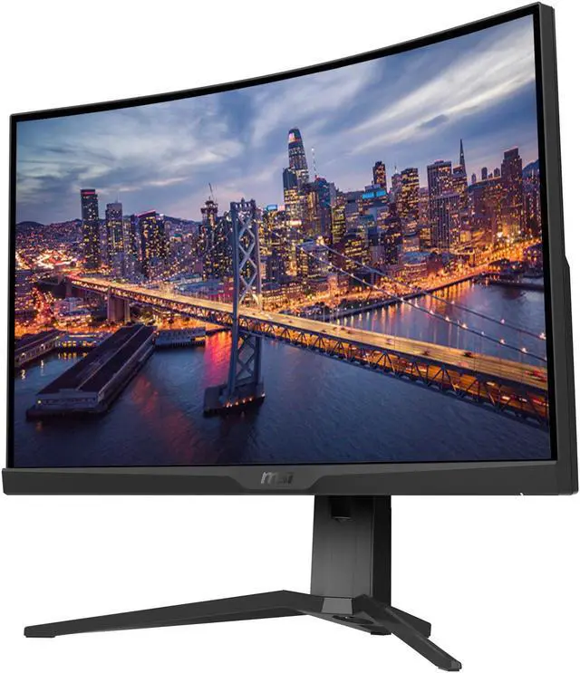 Alt view image 2 of 6 - MSI MAG 325CQRF-QD Curved 32-inch 1440P 2K Wide Quad HD 170 Hz 1ms LED Backlit LCD Gaming Monitor, 2-Pack bundle, Frameless, FreeSync, HDMI, DisplayPort, USB-C, USB Hub