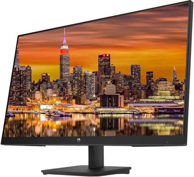 Alt view image 2 of 7 - HP P27h G5 27inch 1920 x 1080 Full HD Edge LED LCD Monitor, 2-Pack Bundle with HDMI, VGA, Display Port with Built-in Speakers and Desk Mount Dual Monitor Stand