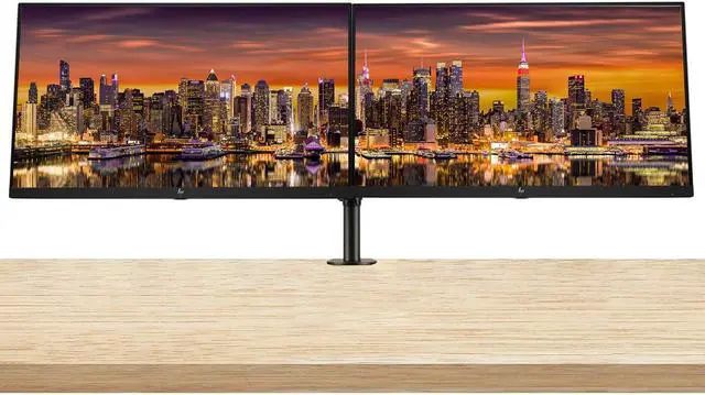 Main image of HP P27h G5 27inch 1920 x 1080 Full HD Edge LED LCD Monitor, 2-Pack Bundle with HDMI, VGA, Display Port with Built-in Speakers and Desk Mount Dual Monitor Stand