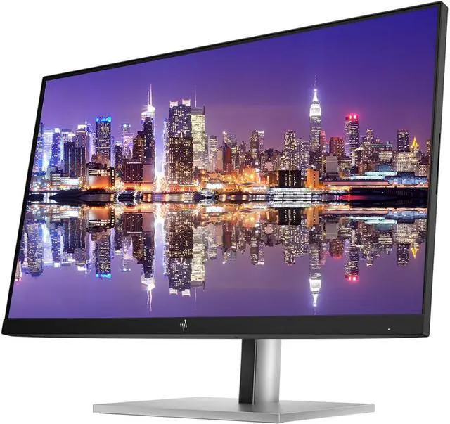 Alt view image 2 of 7 - HP EliteDisplay E27u G5 27 inch 2K Quad HD LCD IPS Monitor, 2-Pack Bundle with Full Dock, HDMI, USB-C, Ethernet, and Display Port, Desk Mount Dual Monitor Stand