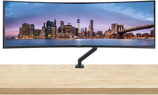 Main image of HP EliteDisplay E45c G5 45 inch 5120 x 1440 DQHD Curved Monitor, with Full Dock, Ethernet, HDMI, DisplayPort, USB-C, Speaker and Desk Mount Monitor Stand