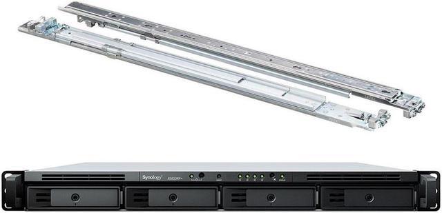 Main image of Synology RackStation RS822RP+ NAS Server with Ryzen 2.2GHz CPU, 32GB Memory, 16TB SSD Storage, 4 x 1GbE LAN Ports, Redundant Power, DSM Operating System Bundle with Rail kit